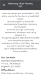 Mobile Screenshot of harmonyhosthomes.org